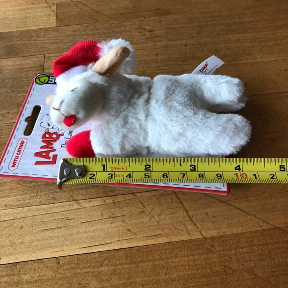 Lamb Chop" Plush Cat Toy With Catnip Pet Fun Multipet - Picture 3 of 5